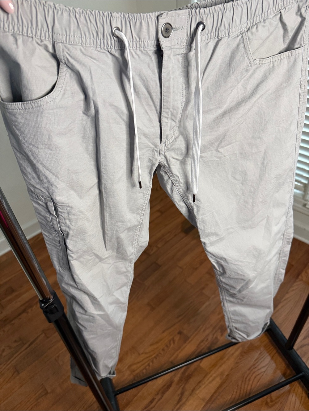 Men’s BYLT' Weekender Pants - Light Gray XL